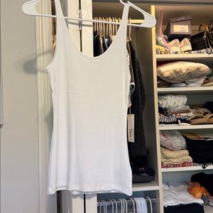 NWT White Tank Top